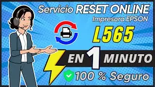 ✅  Reset EPSON L565 Almohadillas 🚀 Servicio Reset ONLINE Seguro y R&aacute;pido