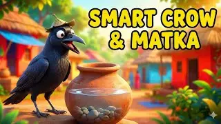 The Clever Crow Story | Moral Story in Hindi | Kids Story