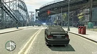 Grand Theft Auto 4 - Übermacht Sentinel XS - Gameplay (PC UHD) [4K60FPS]