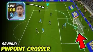 100 Rated Savinho Manchester city club selection card - Review 🔥