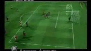 Free Kick goal Valencienne vs Barcelona fifa 06