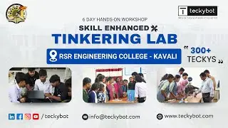 6-Day Tinkering Lab Workshop Highlights | AI, IoT, Embedded Systems & 3D Printing | Teckybot @ RSR