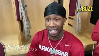 Devo Davis Excited To Begin His 3rd NCAA Tournament With The Arkansas Razorbacks
