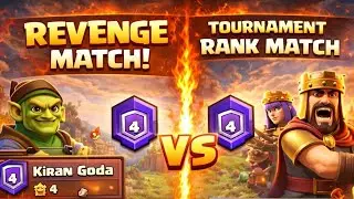 Tournament Rank Match and Revenge Match #clashofclans #2026 #coc #gameplay 