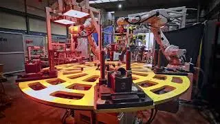 Automatic control line for cast iron calipers ( Iru&ntilde;a Automation)