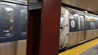 R160 F Train at 34th St Herald Square 