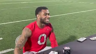 Cameron Brown talks about decision to return to Ohio State, gives update on spring football