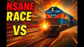 INSANE PARALLEL RACE! Aggressive WDP4B SF Express vs Superfast Speed || irmsts || openrails
