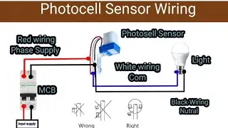 Photocells sensor Connection.Photocell Switch 220V 10A Dome AS-20 - Sensor