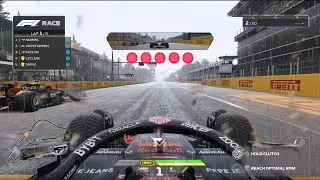 Beginner Race in the Rain 🌧️ | F1 24 PS5