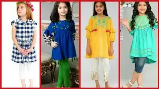 Kids summer dresses ideas 2019//Baby Girls Tunic Top Style For Summer