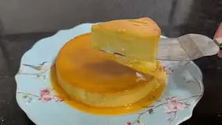 How to make caramel pudding at home | soft and creamy caramel pudding 