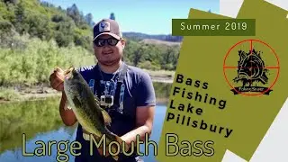 Bass Fishing Lake Pillsbury