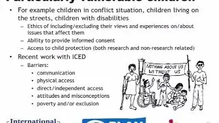 LINEA webinar 8: Conducting ethical research involving children
