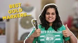 Gold Marker Pens Review! Which is the best to buy for Mandala Art drawing?