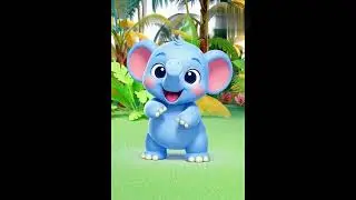 baby dinosaur 🦕 wants to play with friends #monkey 🐒#Tiger🐅#Elephant🐘#enjoyment