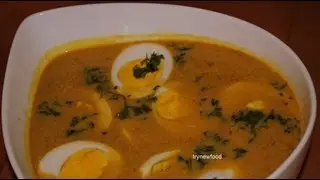 Egg Curry In Coconut Milk