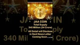 #JAA COIN #COMMING SOON#shorts