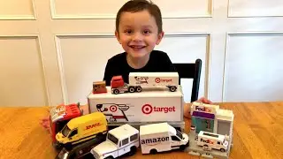 3-Year-Old&rsquo;s BIG Delivery Truck Adventure! 🚚📦 | Amazon, FedEx, UPS & More!