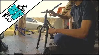 Fui na Casa do Cliente e Troquei o Quadro da Bike 🚲 | Mas Esqueci Algumas Peças…