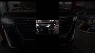 How to install the Escalade car luminous emblem that lights up the street?#cadillac #escalade