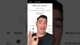 Bitcoin NFTs and BRC-20 Tokens NEW! #shorts