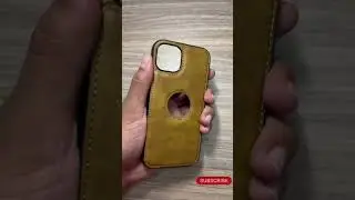 iPhone 13 Leather Backcover || iPhone Pu Leather back case || Pikkme iPhone Backcover