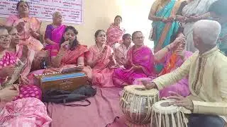 Ram krishna Hari वारकरी संघ इथे भजन झाले 