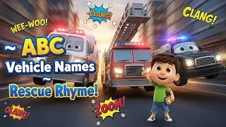 ABC Vehicle Names | Learn A to Z with Sounds & Action! | Tiny Beats 3D Rhyme