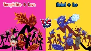 Toxophilite + Lava vs Rebel + Ice!🔥❄️ Ultimate Element Battle | Who Wins?