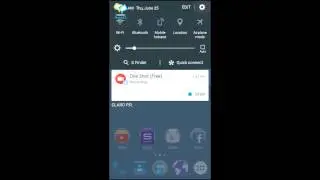 Samsung Galaxy S6 Edge with Material Theme