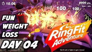 Ring Fit Adventure Lose Weight - Is It A Scam? Day 4 Progress