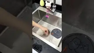 Cactus Design Sink Drain Filter Press-to-Dump Basket Multifunctional Filter Net Suitable for Kitchen