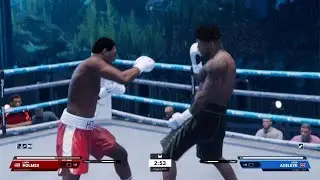 Larry Holmes 🆚 David Adelaye Rnd four KO 🇺🇸🇬🇧🥊🥊