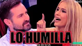 Afra Blanco destroza al especulador inmobiliario Pascual Ari&ntilde;o en directo