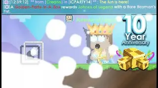 RAYMAN'S FIST IN NEW UPDATE?: Growtopia 10th Anniversary Event | Growtopia