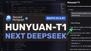 Hunyuan-T1: This NEW Mamba Based AI Model has the NEXT DEEPSEEK VIBES! (Beats R1 & O3-mini)
