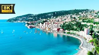 Miami Drone _ View in 8k | Miami 8k drone video _ ULTRA HD || By 8k Drone