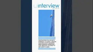 Window Washers Dangle From Broken Scaffolding on NYC High-Rise