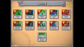 Plants vs Zombies: Replanted Part 7: Survival