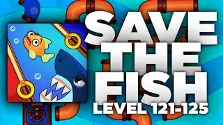 Save The Fish! Level 121, 122, 123, 124, 125 Walkthrough