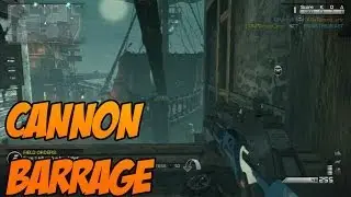 COD Ghosts Mutiny Cannon Barrage Gameplay