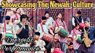 Fantastic Baja Performance| Bansuri, Dhaa & Nayo Khiin Baja | Kathmandu's Biggest Festival #jatraa