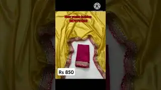Presenting you trending Georgette Saree with fancy lace border.*Rs 850+$