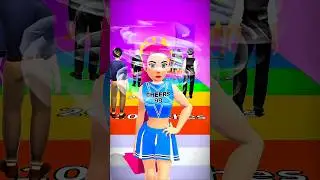 Wig Run 🏃&zwj;♀️.#games #barbie #game #gaming #short #shorts #getreadywithme #shortsfeed #shortfeed