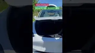Tesla Model Y  How to set Avoid Tolls in Navigation #shorts