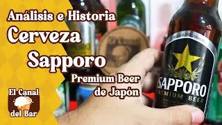 Cerveza Sapporo Premium Beer de Jap&oacute;n - Historia e An&aacute;lisis El Canal del Bar