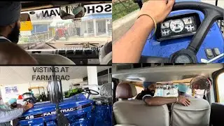 Visiting at farmtrac #newvideo #new #farmtrac #farmtrac45epipowermaxx