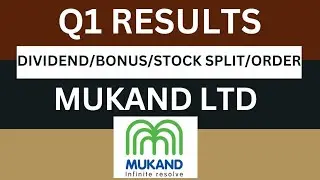 Mukand Q1 Results 2025 | Mukand Results Today | Mukand Share Latest News