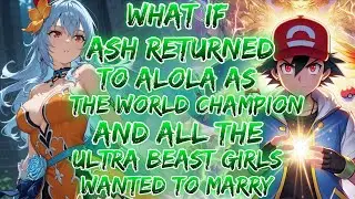 What If Ash Returned To Alola As The World Champion And All The Ultra Beast Girls Wanted To Marry Hi